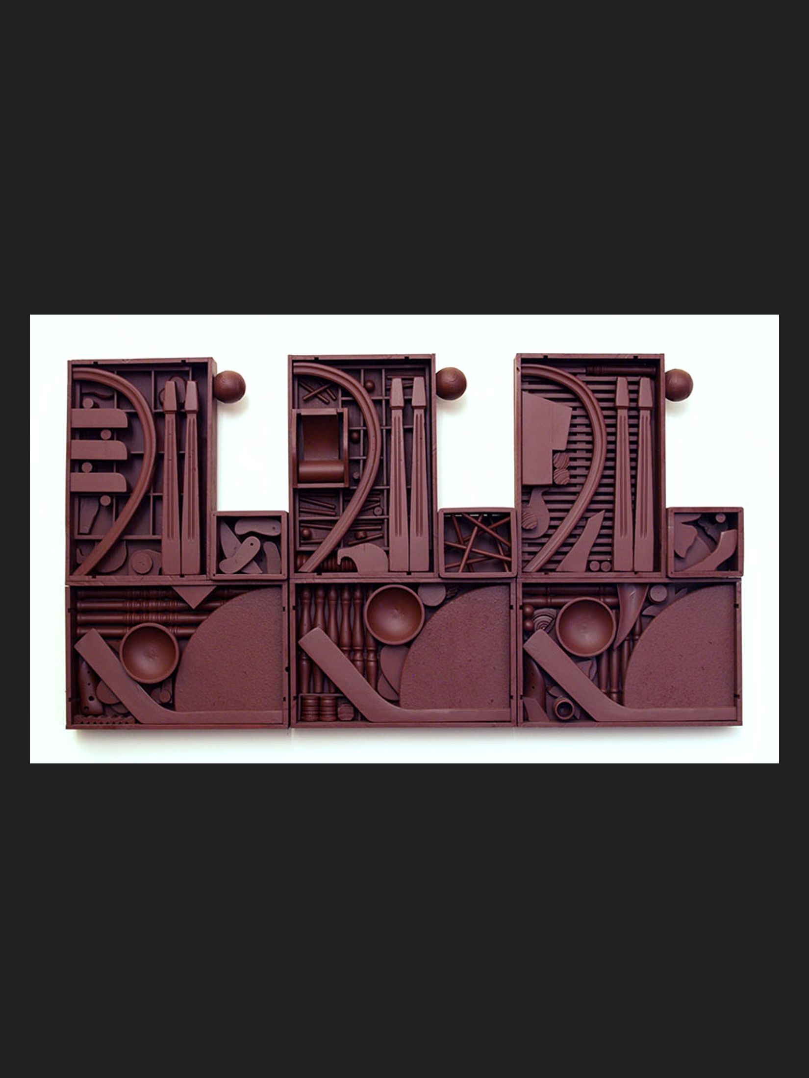 painted wooden sculpture David Furman