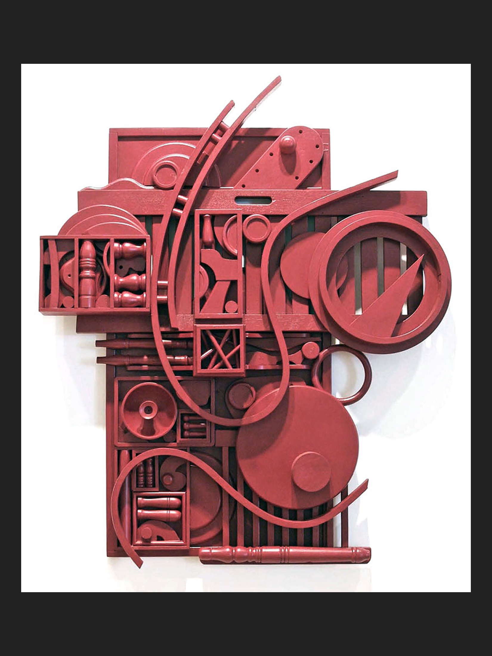 painted wooden sculpture David furman